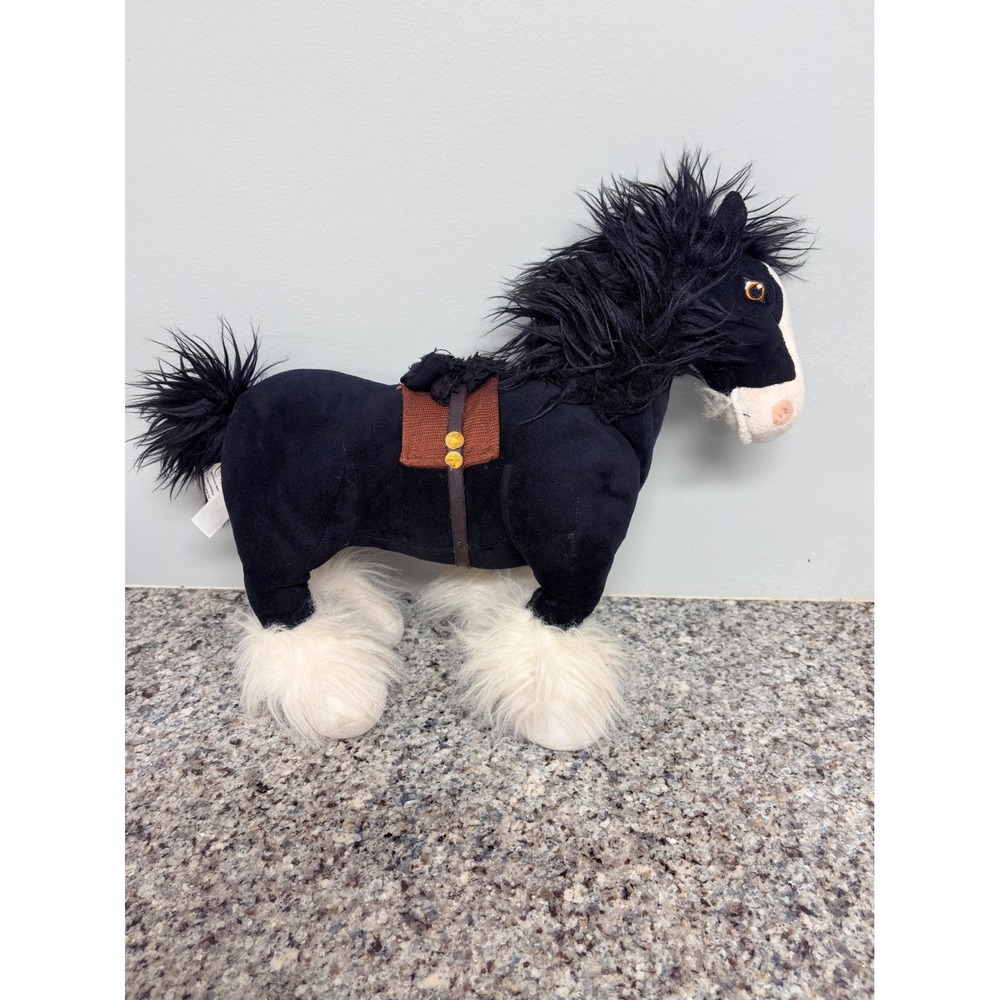 Angus Horse Plush from Brave Disney Pixar Highland Clydesdale Kidcore DisneyCore